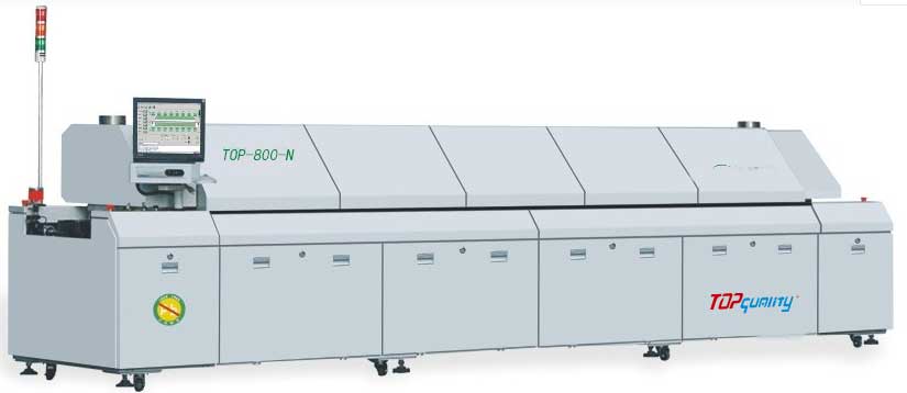 高端無(wú)鉛熱風(fēng)回流焊TOP-800-N
